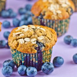 Blueberry Banana Muffins