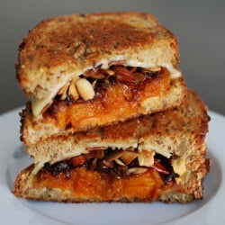 The Perfect Fall Grilled Cheese