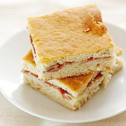 Ham and Cheese Pizza Sandwich