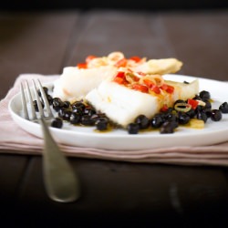 Salt Cod with Chickpeas
