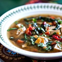 Padma Lakshmi’s Chicken Soup
