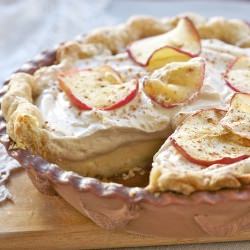 Apple Cider Cream Pie
