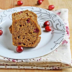 Pumpkin Cranberry Bread