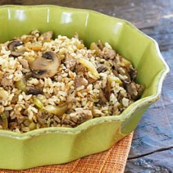 Chicken & Brown Rice Stuffing