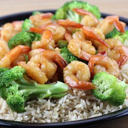 Chinese Shrimp w/ Broccoli