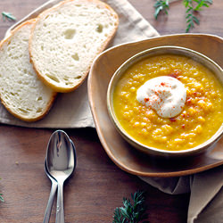 Spiced Carrot Ginger Soup