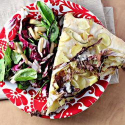 Potato, Gorgonzola Pizza