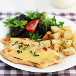 Chicken with Cheese and Milk