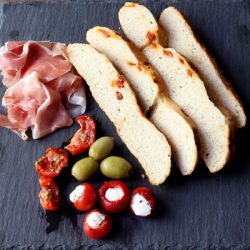 Chorizo and Thyme Fougasse