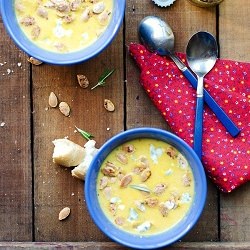 Pear and Gorgonzola Soup
