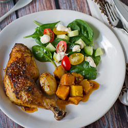 Harissa-Style Roast Chicken