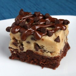 Chocolate Chip Cookie Dough Brownie