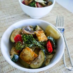 Zaatar-Spiced Vegetable Pasta