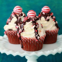 Peppermint Mocha Cupcakes