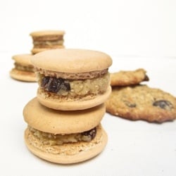 Oatmeal Cookie Dough Macarons