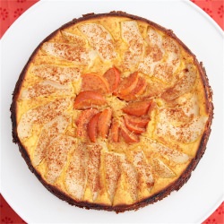 Orange Pear & Persimmon Cake
