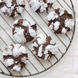 Dark-Chocolate-Ginger Crinkles