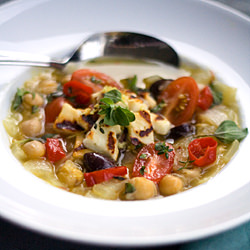 Mediterranean Chick Pea Chili