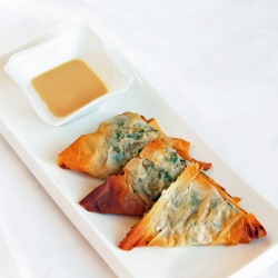 Chard, Mushroom & Chevre Strudel