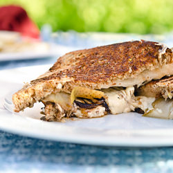Vegan Pear Grilled Cheese