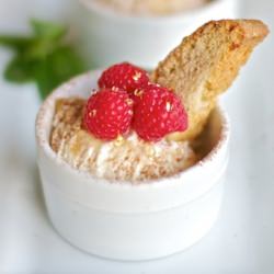 Ricotta w/ Honey & Raspberries