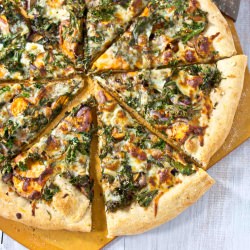 Sweet Potato and Kale Pizza