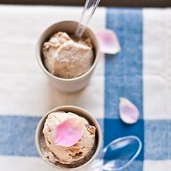 Rose Petal Jam Ice Cream