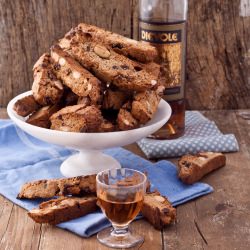 Chestnut Flour & Chocolate Biscotti