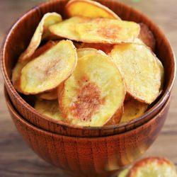 Oven Baked Potatoes Chips