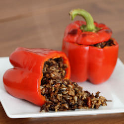 Rice Stuffed Peppers