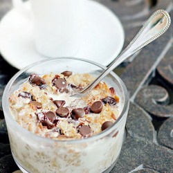 Chocolate Chip Cookie Dough Oatmeal