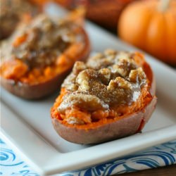 Twice Baked Sweet Potatoes