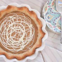 White Chocolate Butterscotch Pie
