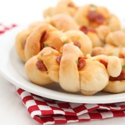 Pepperoni Garlic Knots