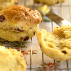 Orange, Cranberry, & Pistachio Scone