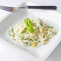 Spaghetti with Garlic Sauce