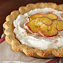 Apple Cider Cream Pie