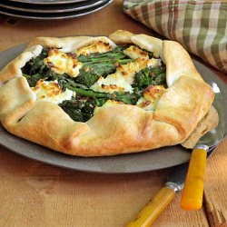 Rapini Galette w/ Goat Cheese