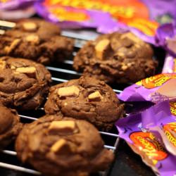 Chocolate Peanut Butter Cup Cookies