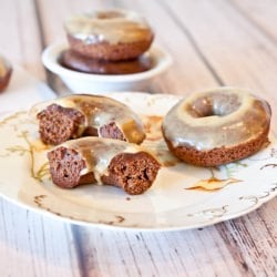 Chocolate Peanut Butter Donuts