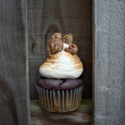 Purple Sweet Potato Cupcakes