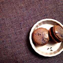 Lavender Macarons with Ganache