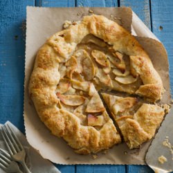 Apple Galette with Brown Butter