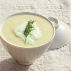 Leeks and Zucchini Cream