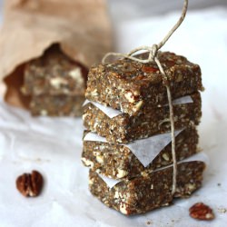 No-bake Fig & Pecan Bars