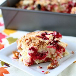 Cranberry Almond Coffee Cake