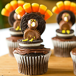 Turkey Cupcake Toppers
