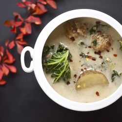 Kale, Sausage, and Potato Soup