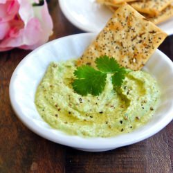 Roasted Edamame Dip