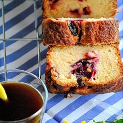 Light Cake with Fresh Plums